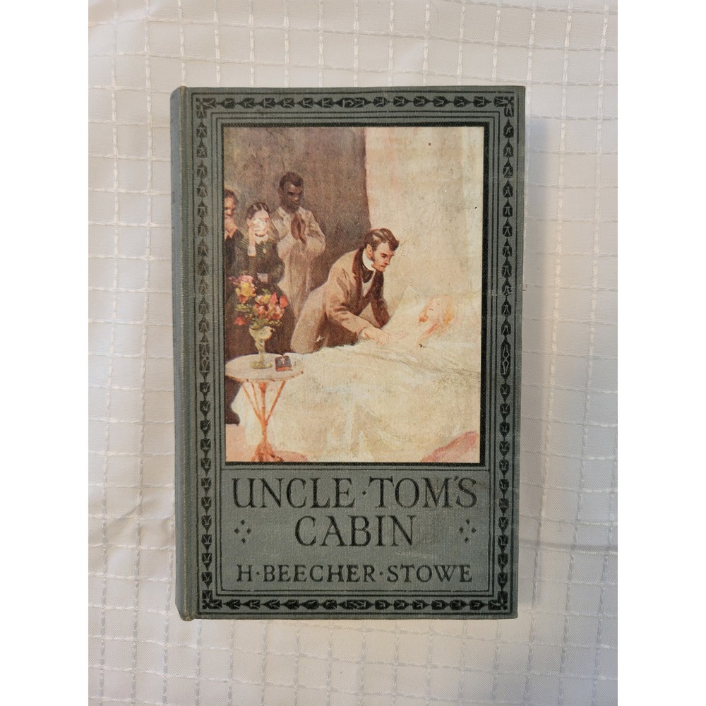 Uncle Tom's Cabin Harriet Beecher Stowe Ward Lock & Co‎ Vintage Hardcover Book